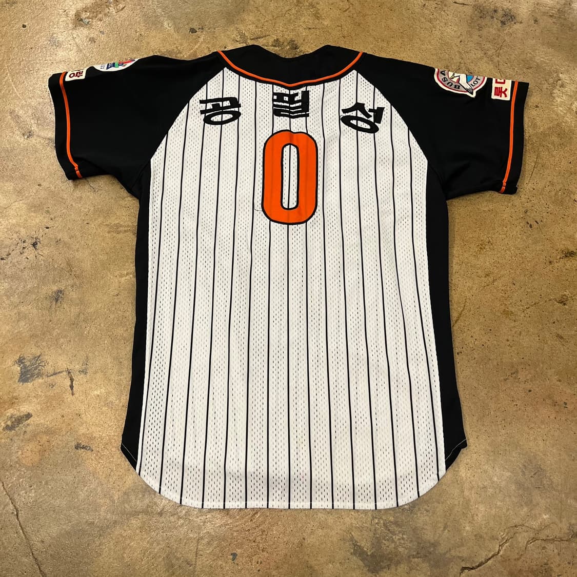 [정품] 부산 롯데 자이언츠 스트라이프 야구 유니폼 공필성 b17 상품이미지3