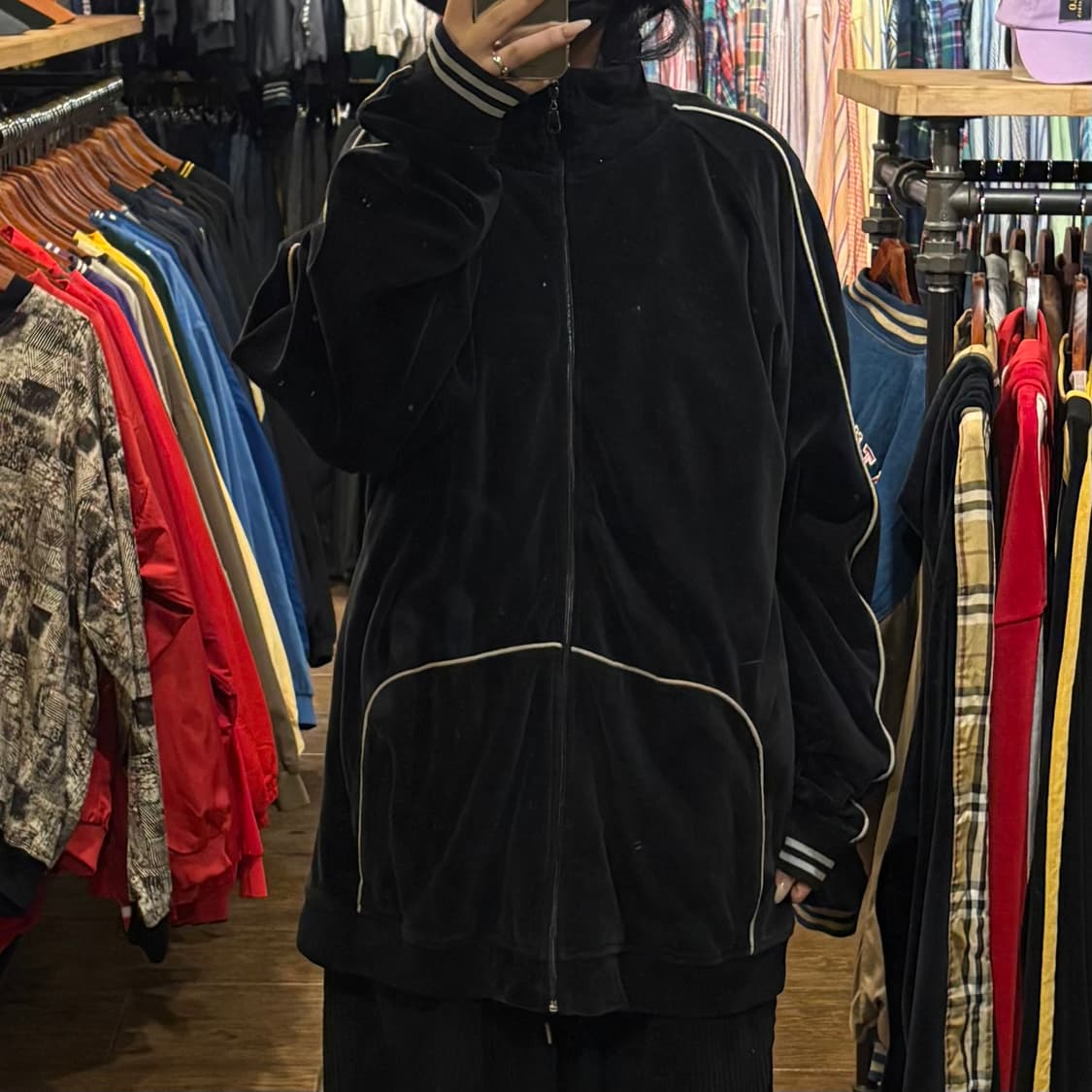 [HI] VTG 벨벳져지 블랙 상품이미지2