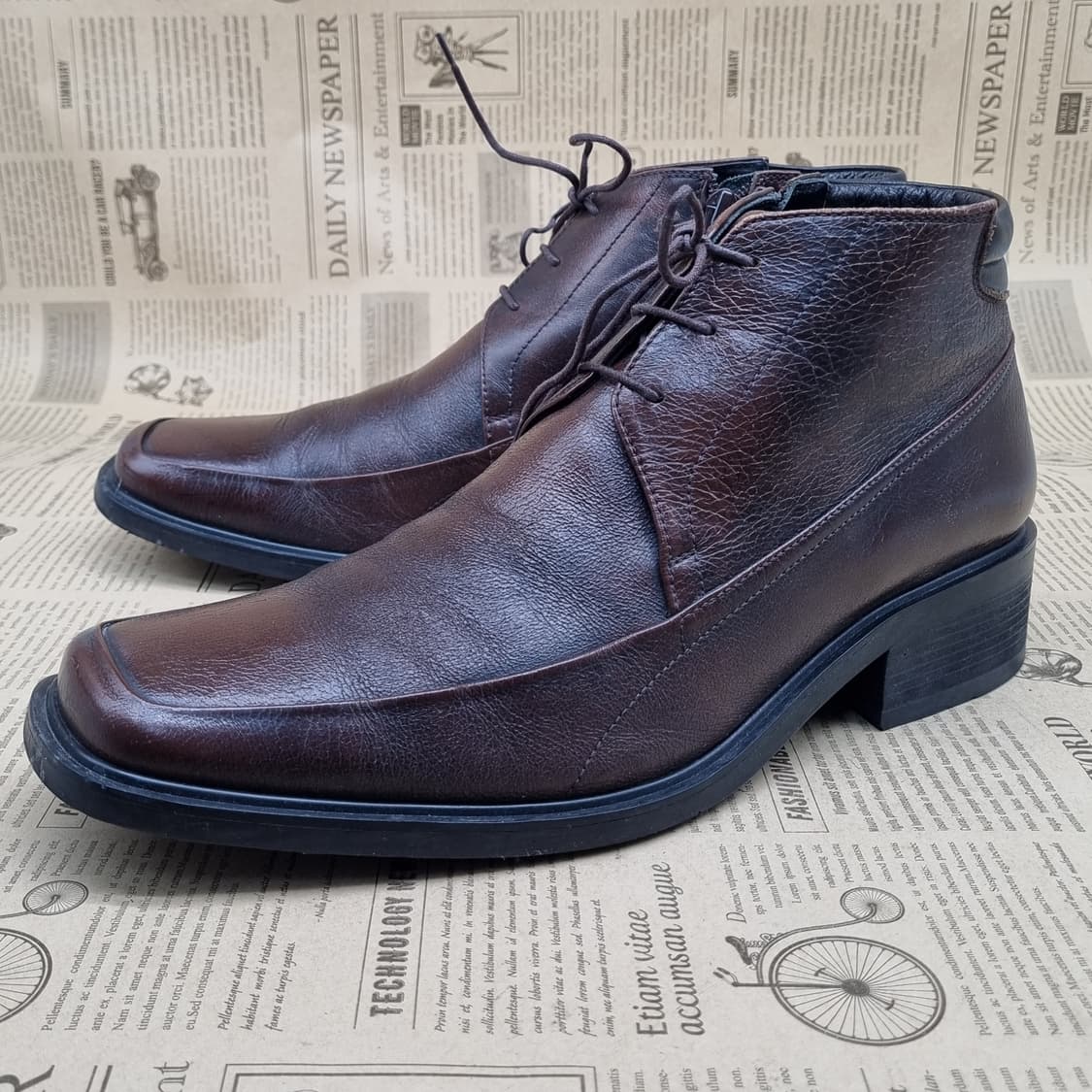 에스콰이어 남성키높이부츠 실사이즈280 굽6 상품이미지1