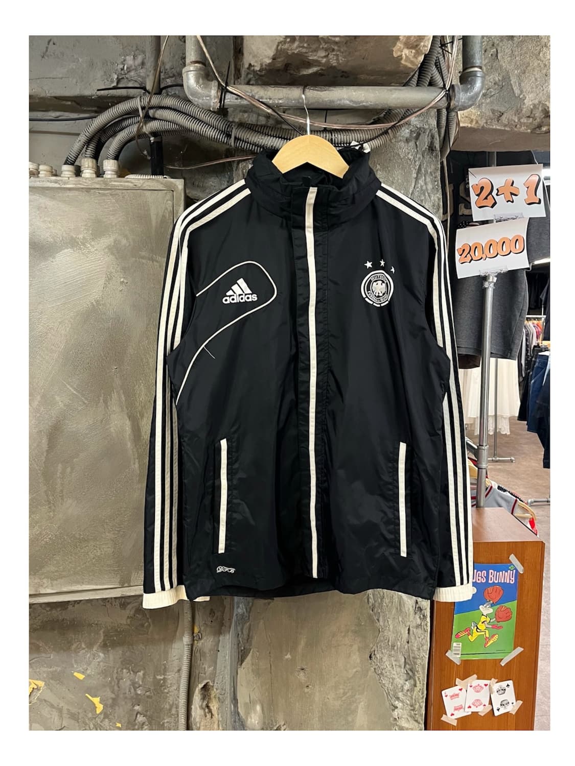 아디다스 독일 국가대표 바람막이 블랙 100 #csz4041 상품이미지1