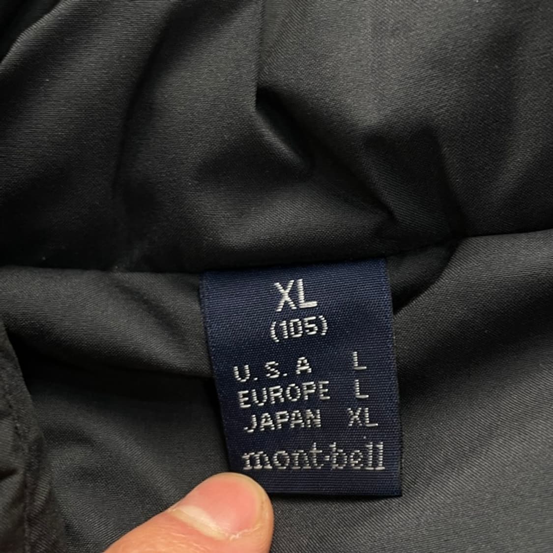 105 몽벨 구스다운 경량패딩 상품이미지3