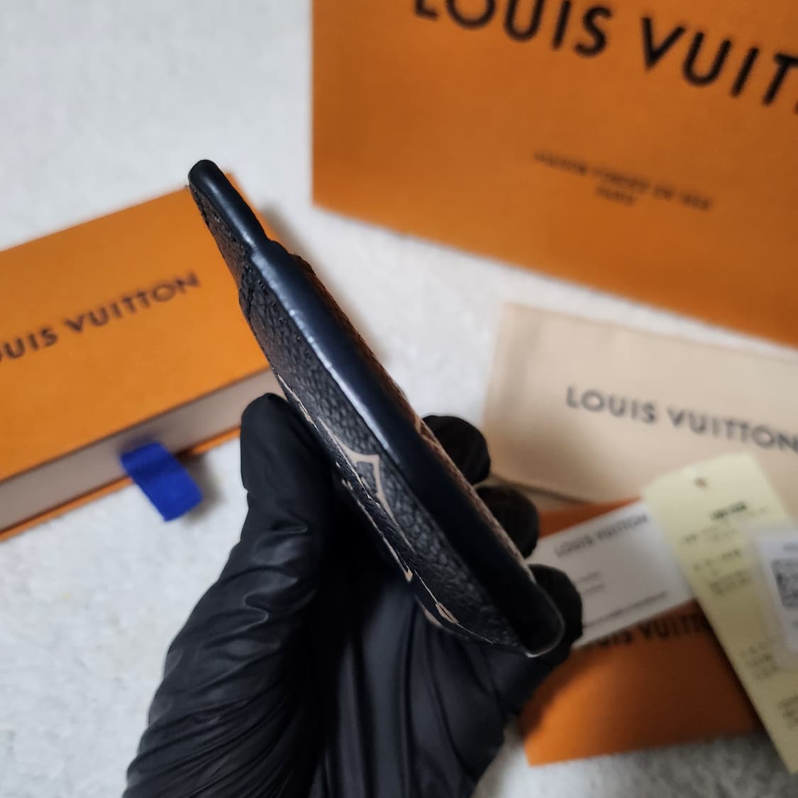 [풀구성]루이비통 앙프렝뜨 바이컬러 카드홀더 카드지갑 상품이미지5