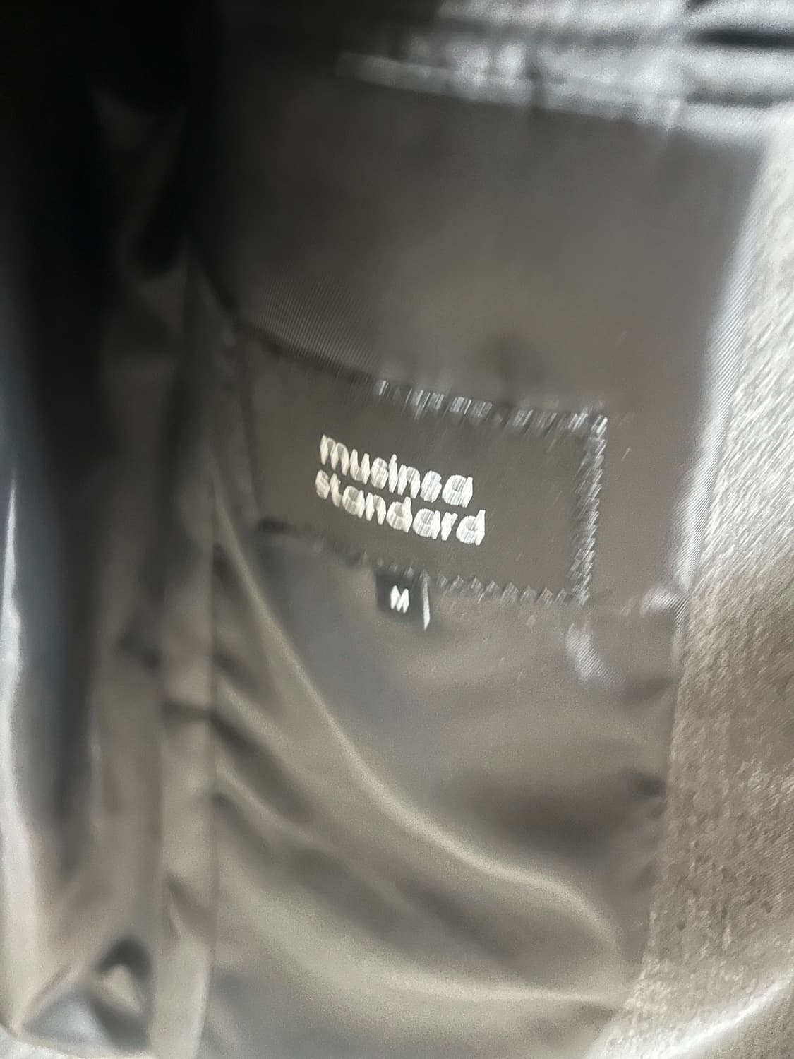 무탠다드 릴렉스드 베이식 블레이저 (그레이 / m )  상품이미지4