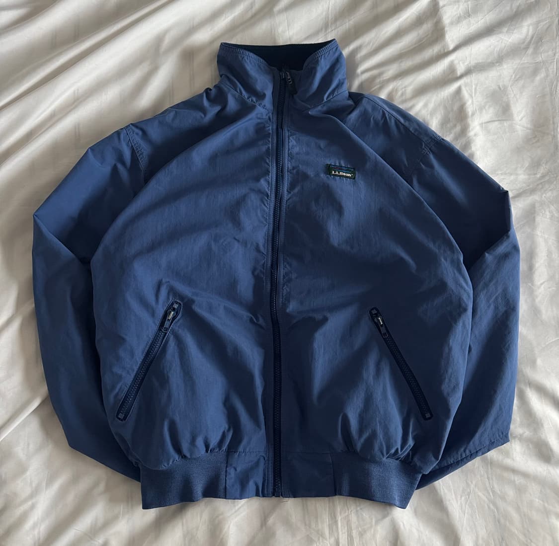 [XL] USA 90s 엘엘빈 ll bean 쓰리시즌 웜업 자켓 블루 상품이미지1