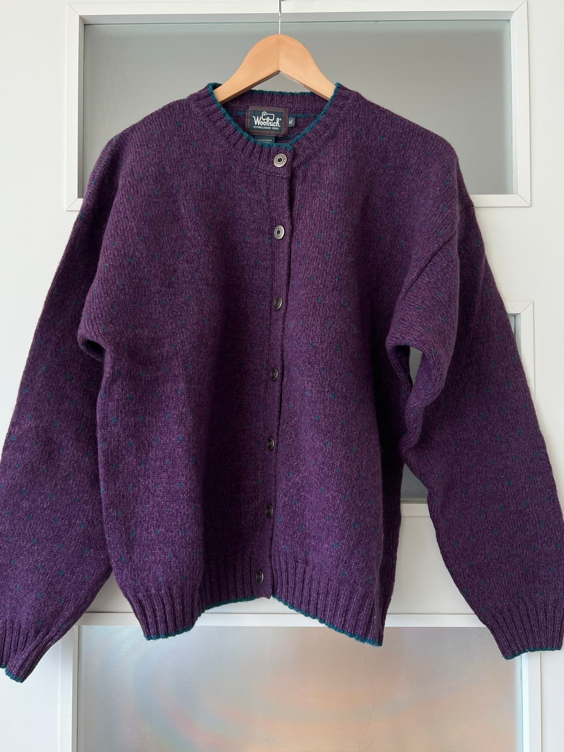 울리치 램스울 보라 노르딕 니트 가디건 상품이미지1