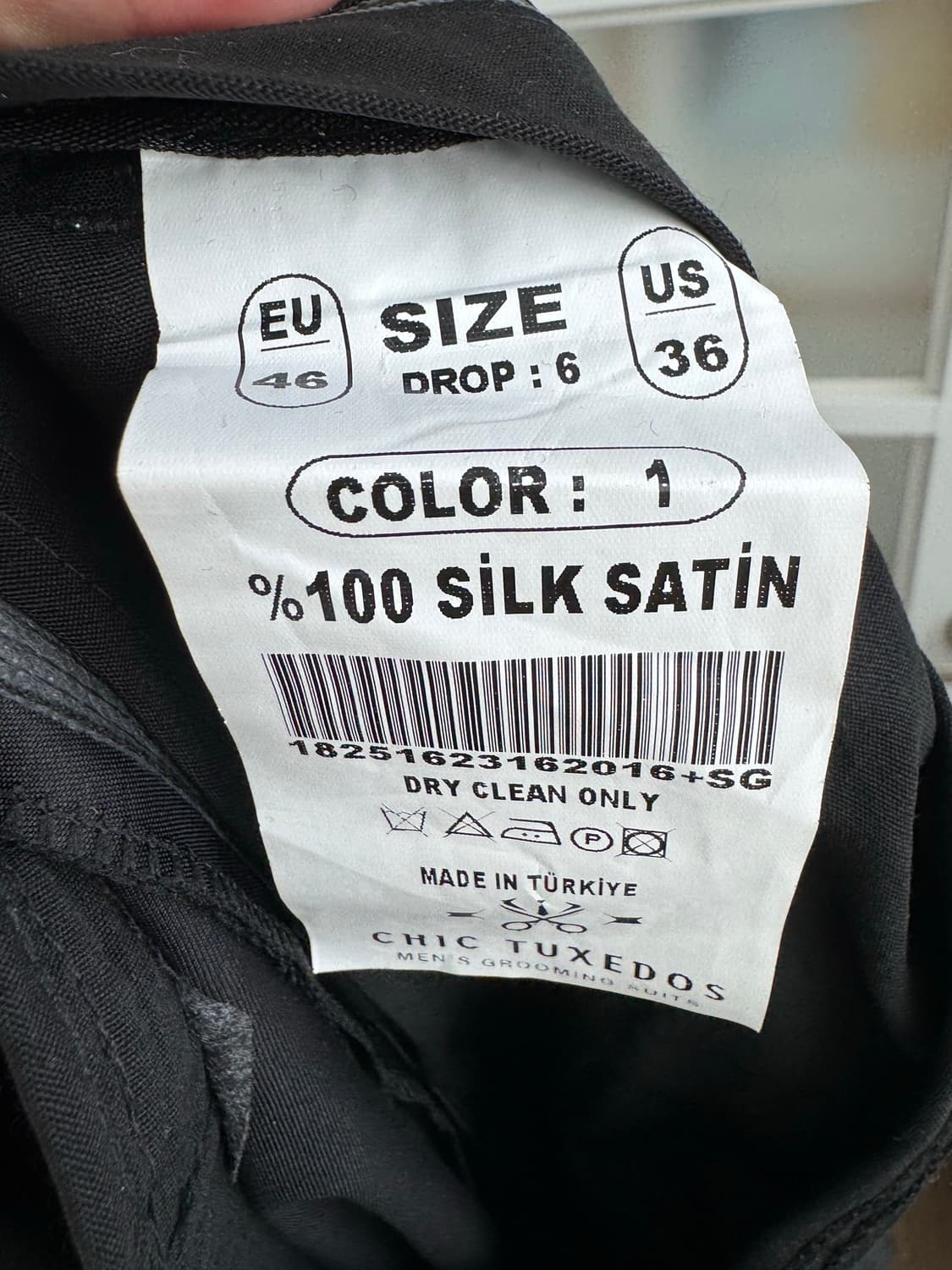 턱시도 풀세트 (95-100/33 허리) 상품이미지9