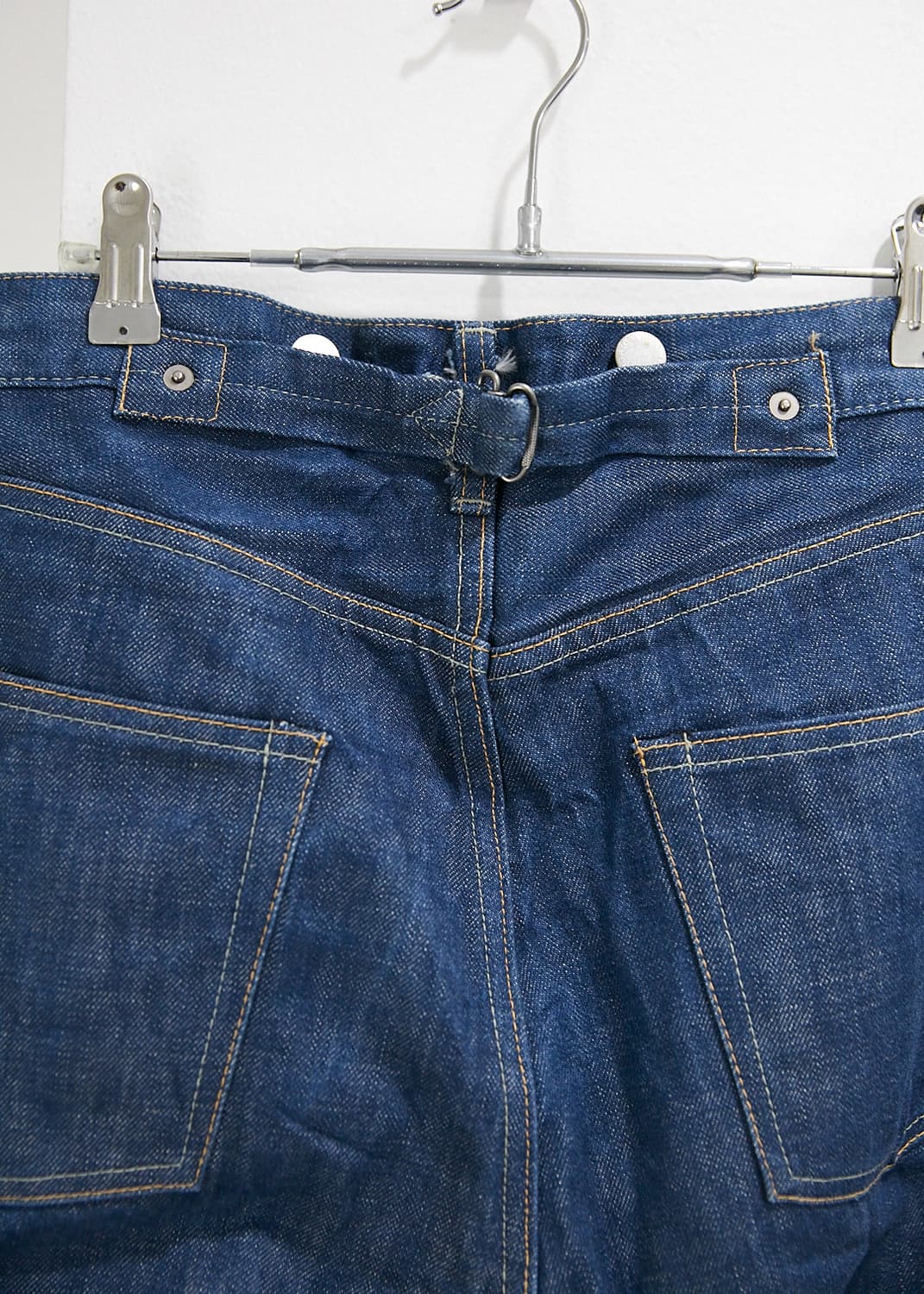 Cinch Back Denim Pants 상품이미지5