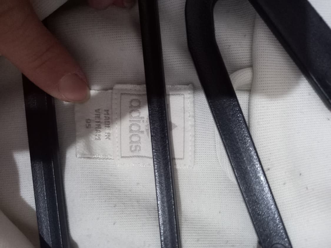 아디다스 캐나다 빨흰 트랙탑 저지 져지집업 95/M 상품이미지4