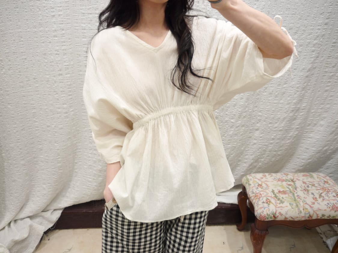shirred lovely blouse 상품이미지6