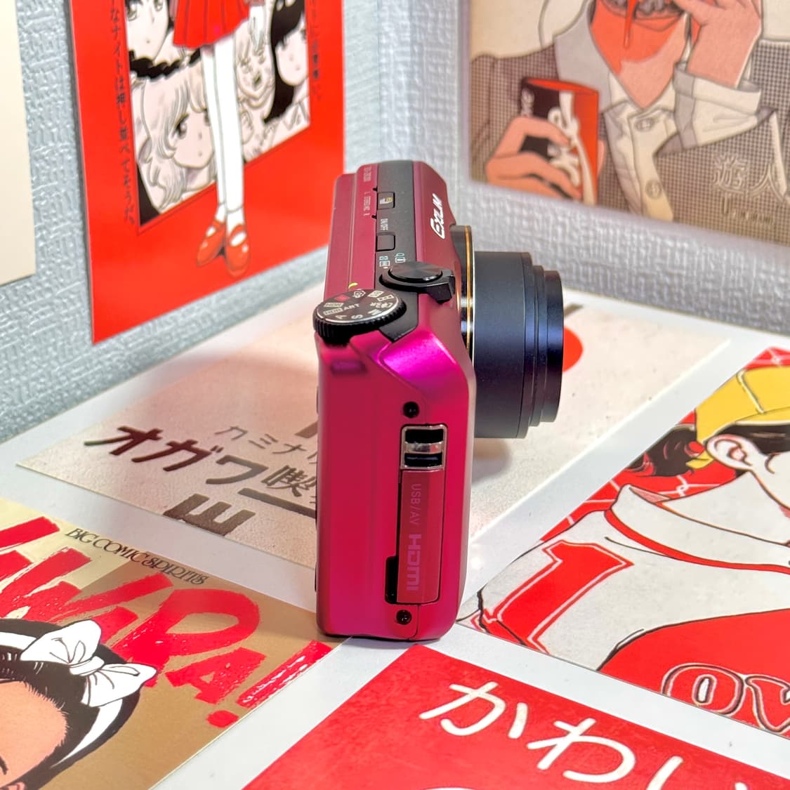 카시오 엑슬림 EX-ZR200 핑크 빈티지디카 상품이미지5