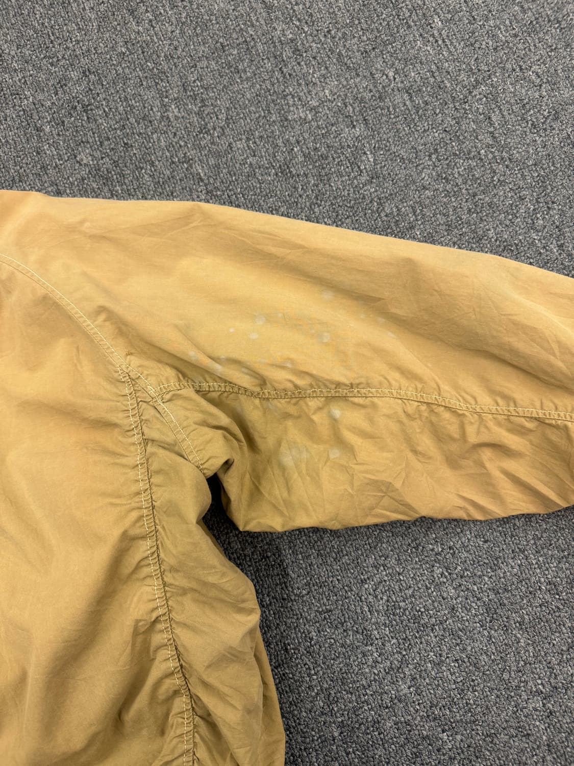 M)Japanese vintage 셔링 베이지 자켓 상품이미지6