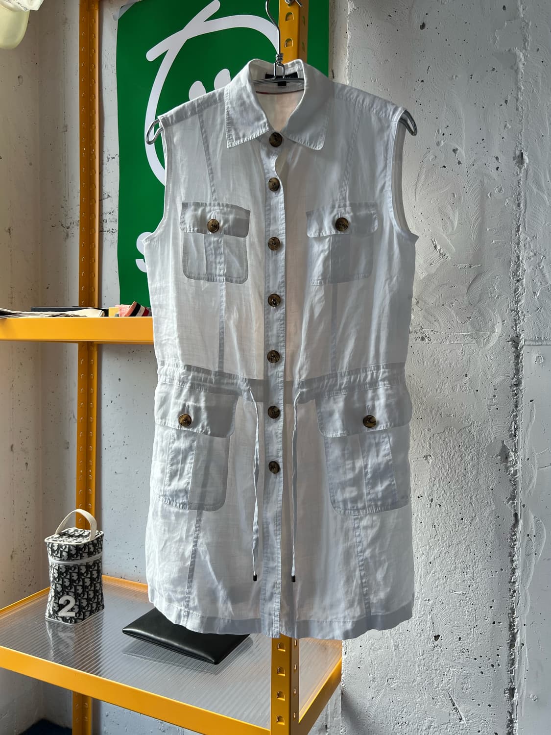 버버리 리넨 원피스 상품이미지8