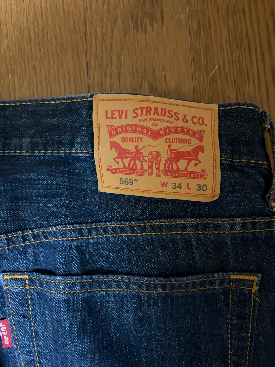 리바이스 569 W34xL30 상품이미지3