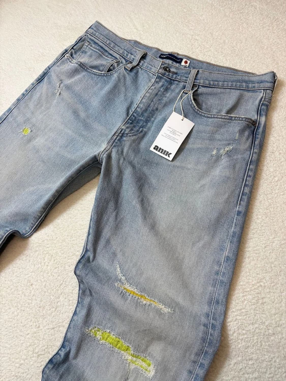 리바이스 502 LMC 재팬 테이퍼드핏 데님 팬츠 pn6154 상품이미지2