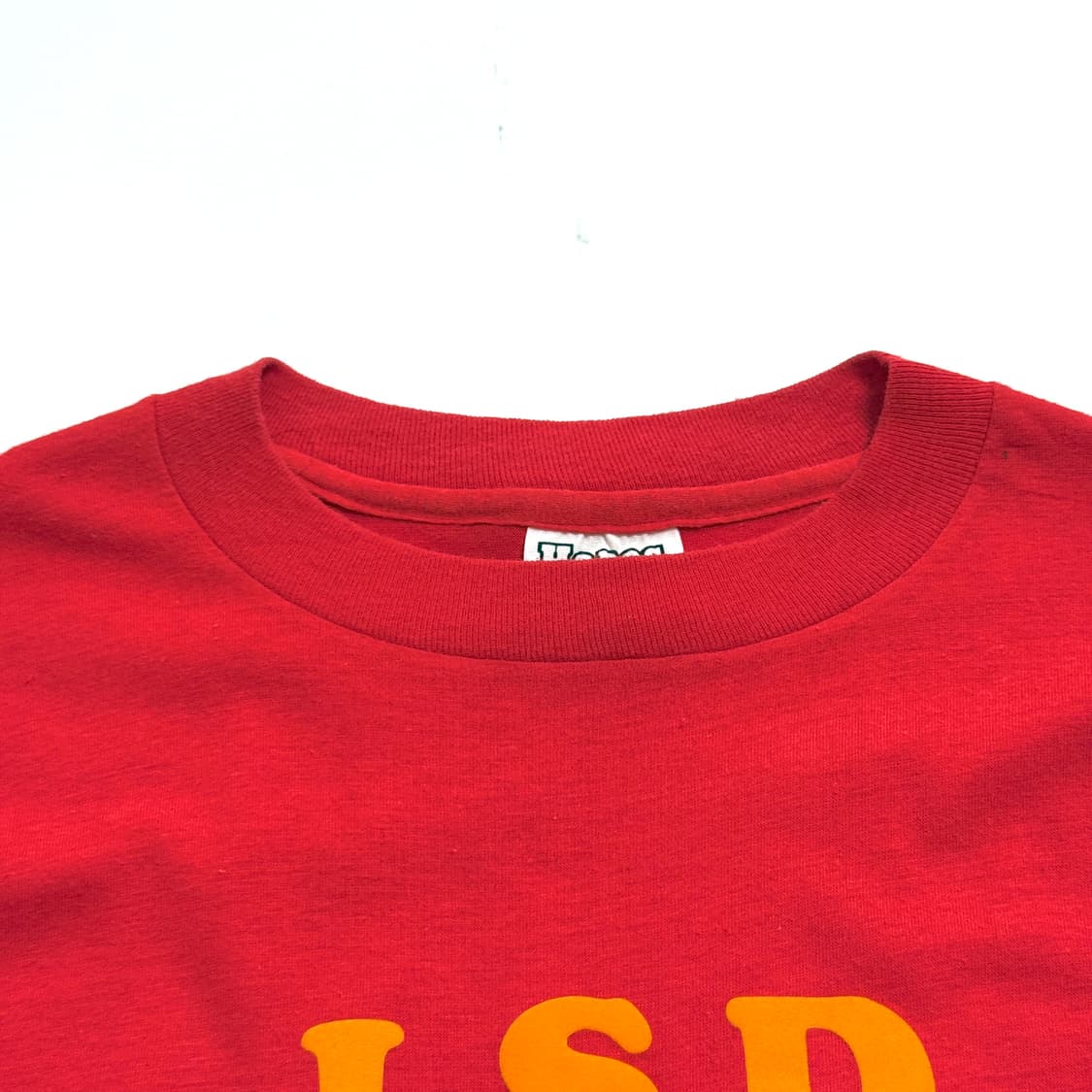 80s년대 초반  헤인즈 싱글 스티치 티셔츠 상품이미지4