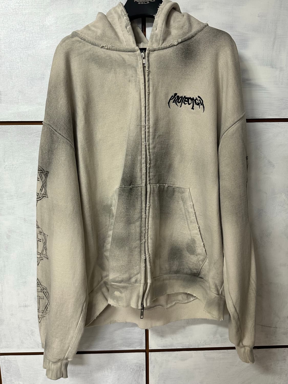 프로젝트 G/R 집 후드 그레이 1 상품이미지1