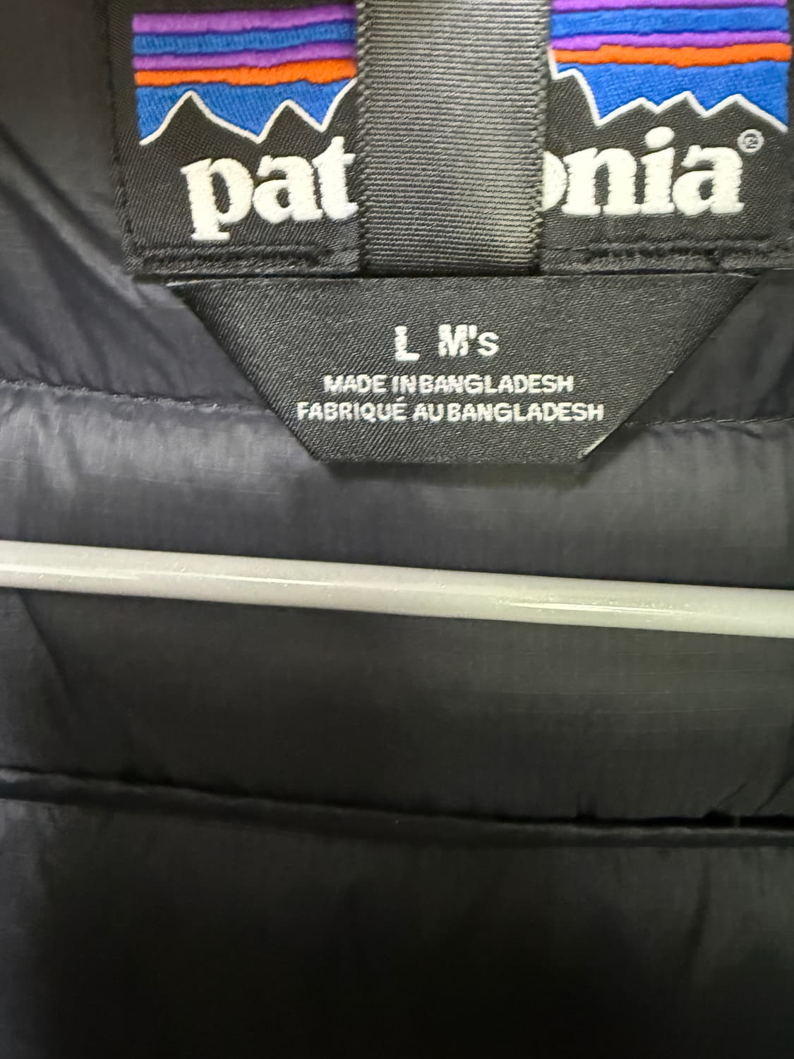 파타고니아 다운 스웨터 후디 블랙 L 상품이미지3