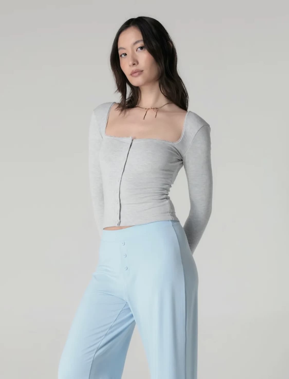 글로니glowny MELLOW BUTTON CARDIGAN 상품이미지1