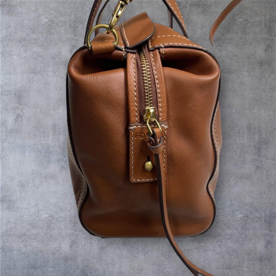 파슬 Fossil 브라운 엠마 사첼백 토트백 크로스백 상품이미지2