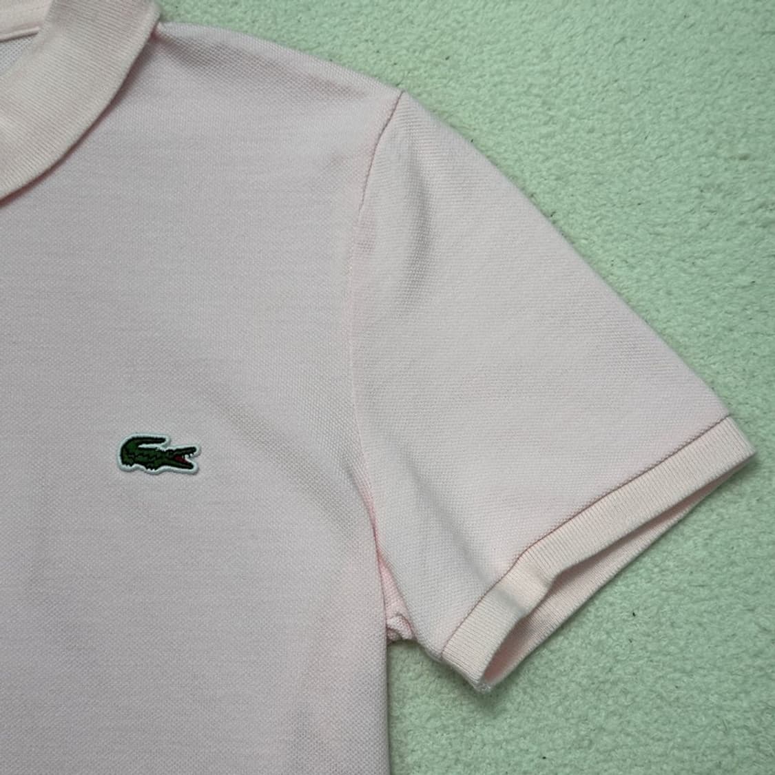 LACOSTE 슬림핏 피케 카라 반팔티 XS 상품이미지2