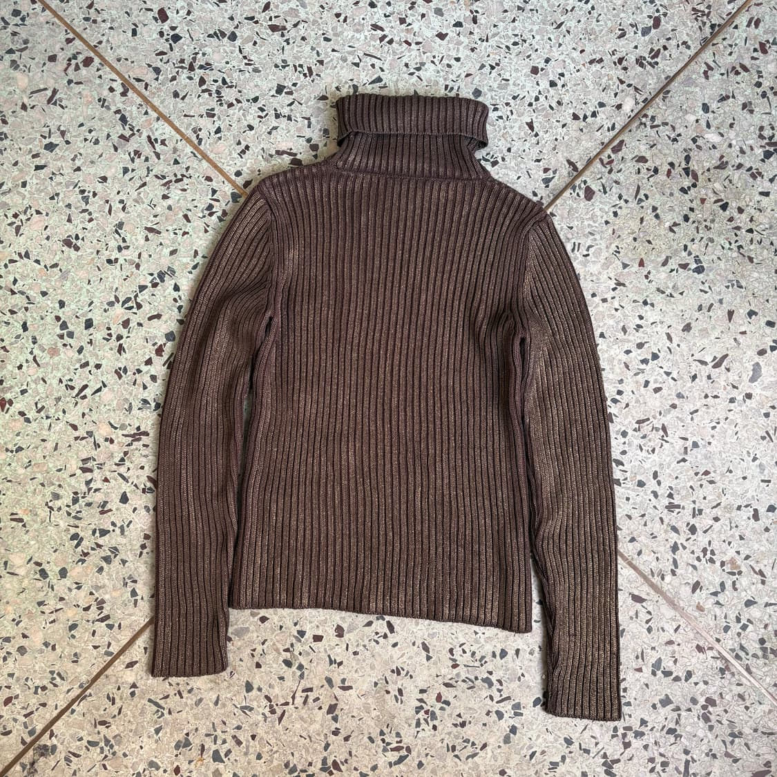 Agnès b. 아네스베 골드 브라운 터틀넥 상품이미지4