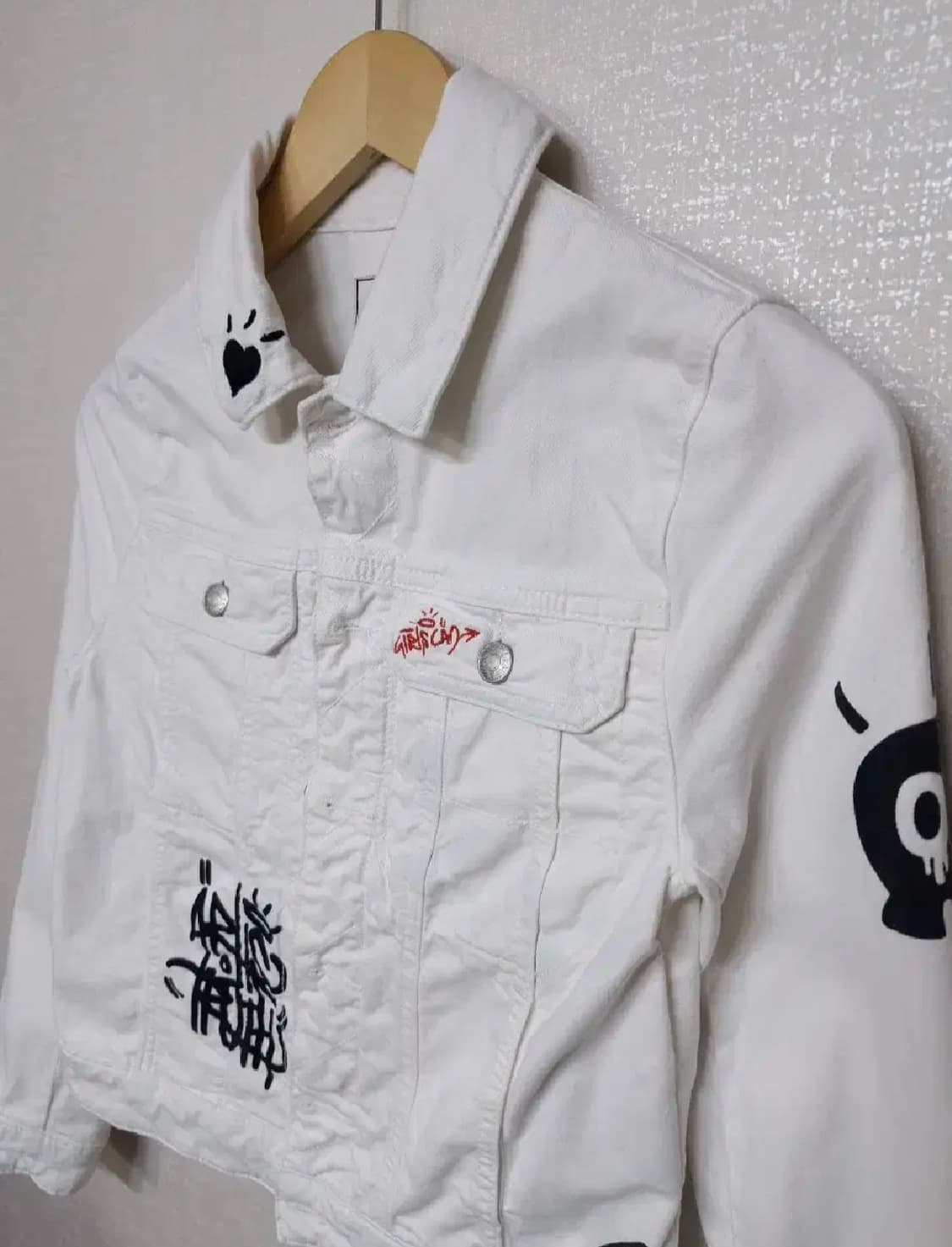 쟈딕앤볼테르 키오키조미 그래피티 디테일 자켓 상품이미지4