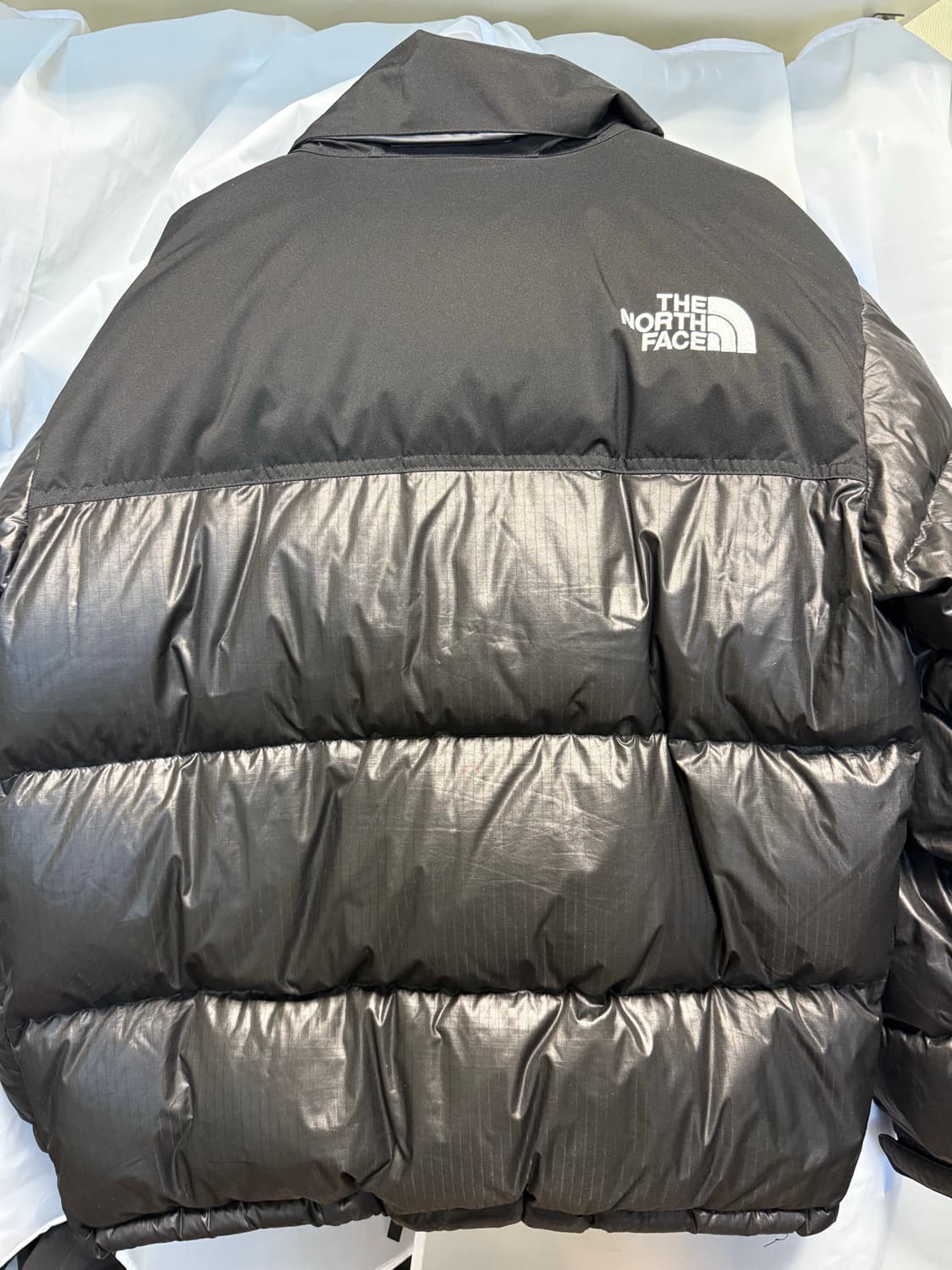 노스페이스 화이트라벨 눕시 블랙 패딩 상품이미지4