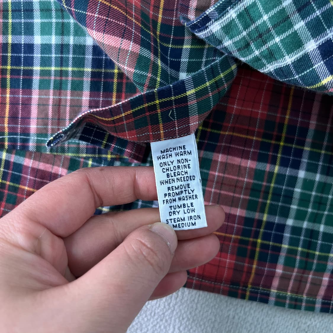 100 폴로랄프로렌 빈티지 체크 셔츠 상품이미지8