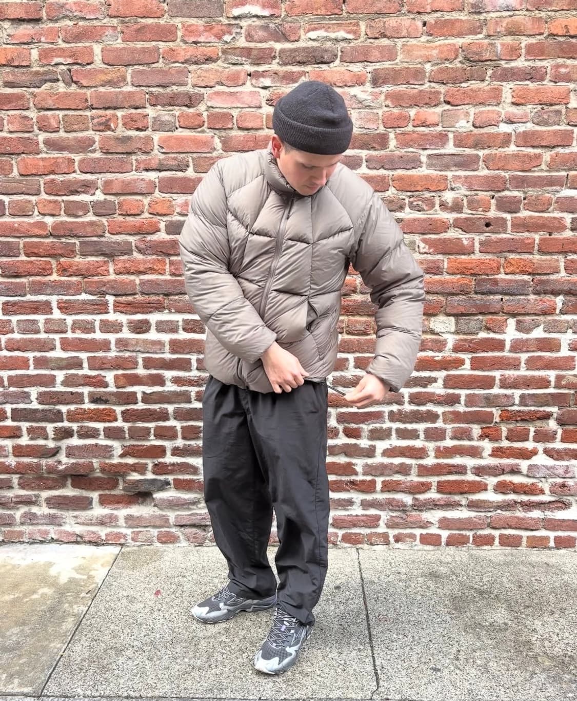 골드윈 스탠드 칼라 라이트 다운 자켓 패딩 3(100) 상품이미지3