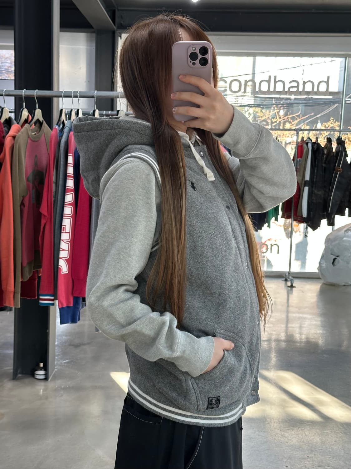 폴로랄프로렌 스타디움 스웻후드 베스트 상품이미지4