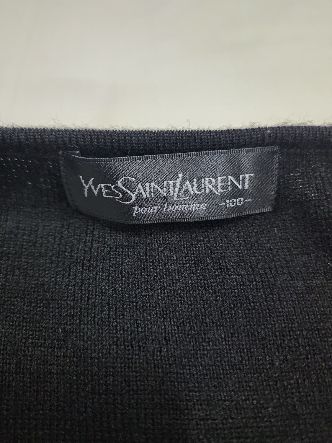 입생로랑 뿌르옴므 니트 조끼 가디건 상품이미지5