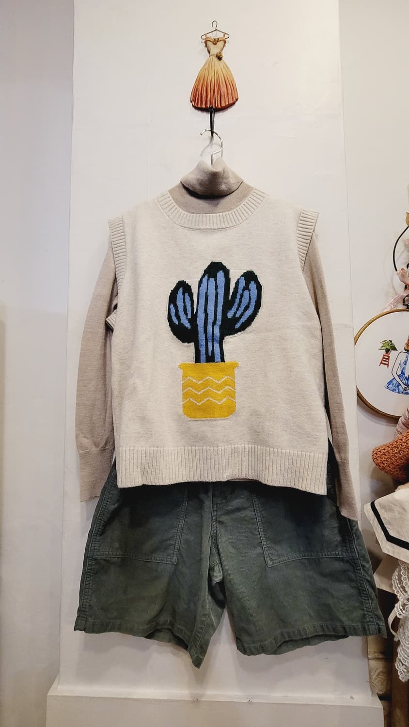 abfz 니트베스트, 유니클로 코듀로이 팬츠 상품이미지2