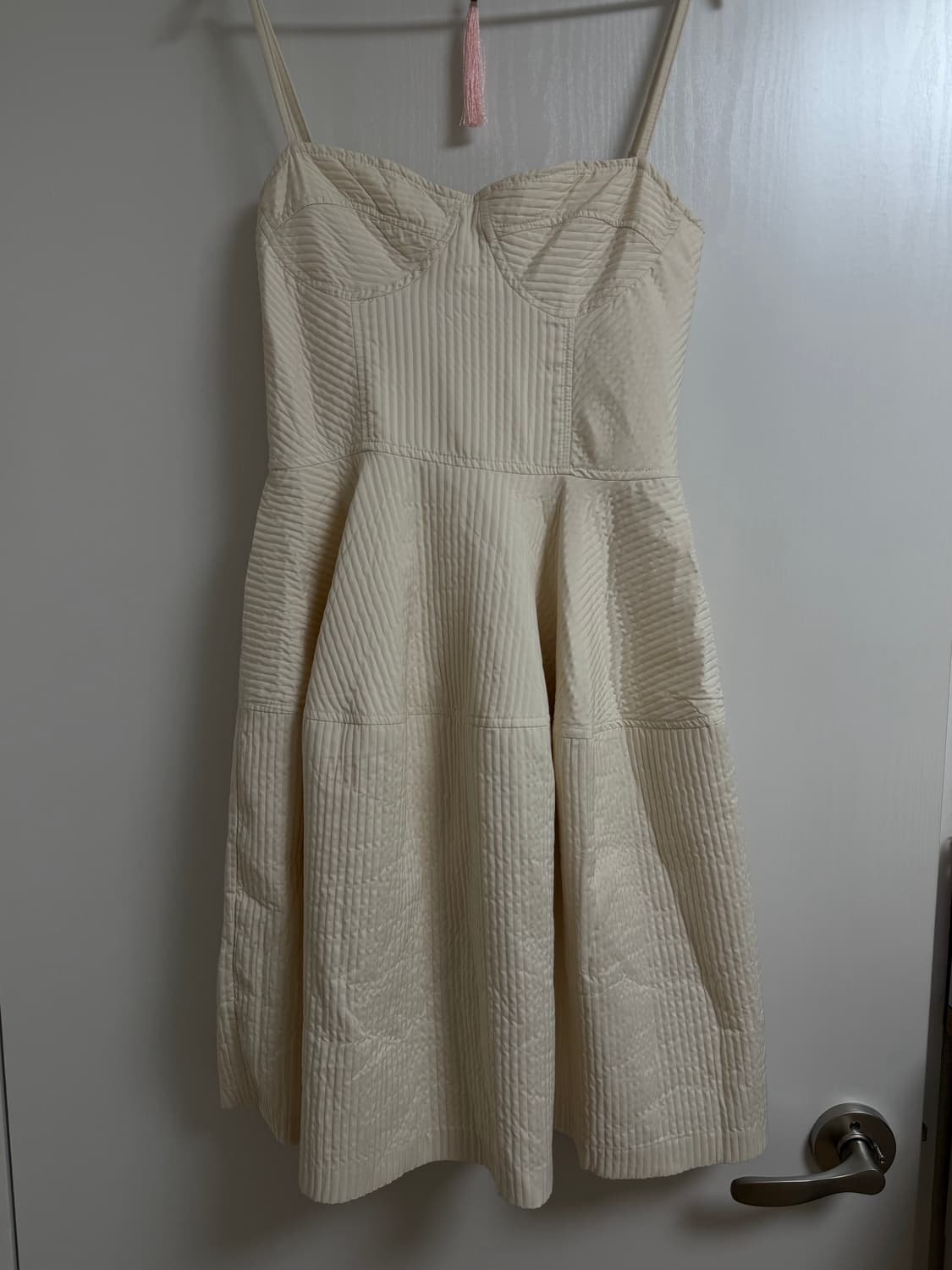 위드아웃썸머 흰색 원피스 상품이미지2