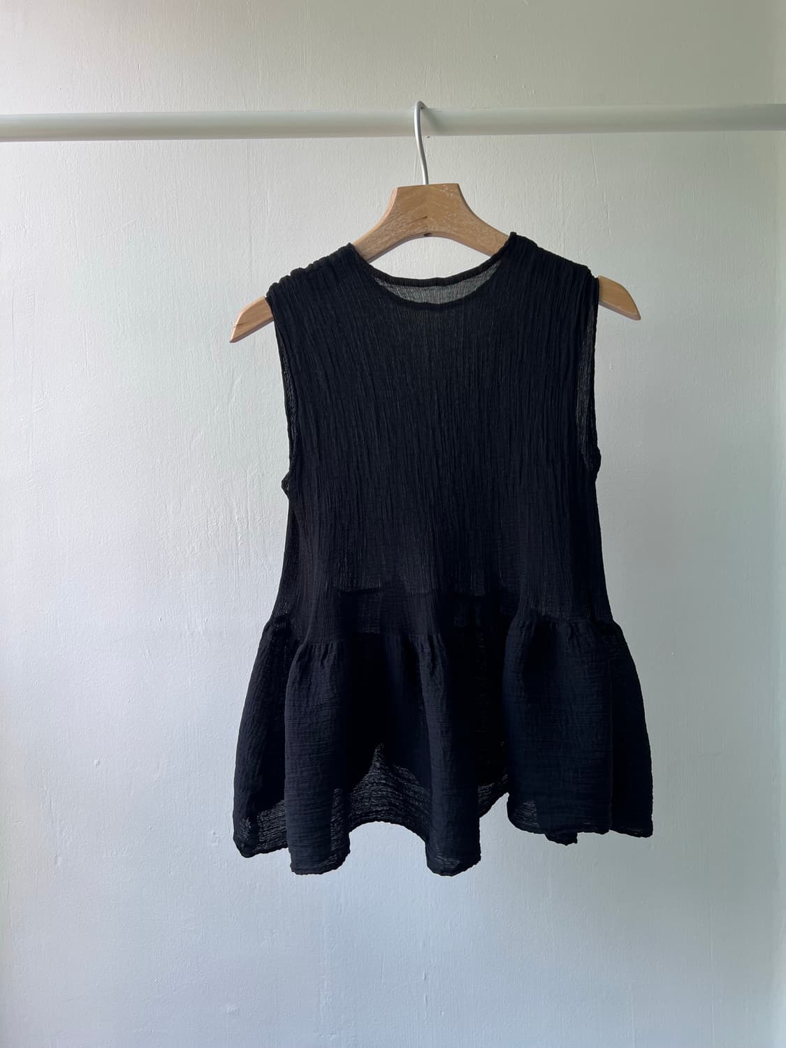 (새상품) 플리츠플리즈 미 바운스 블라우스 상품이미지6