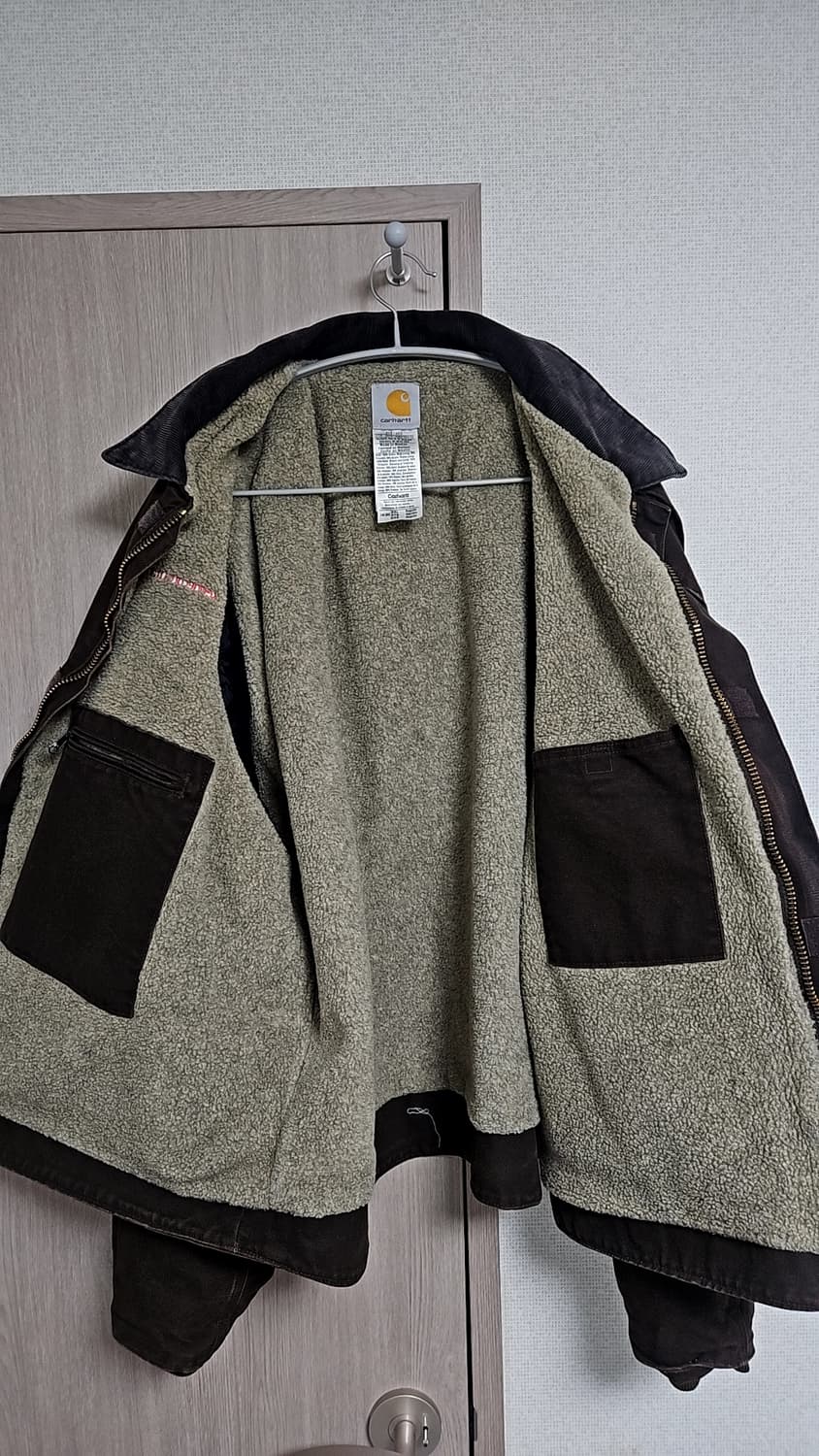 [2XL] 칼하트 08's J164 DKB 쉐르파 자켓 상품이미지4