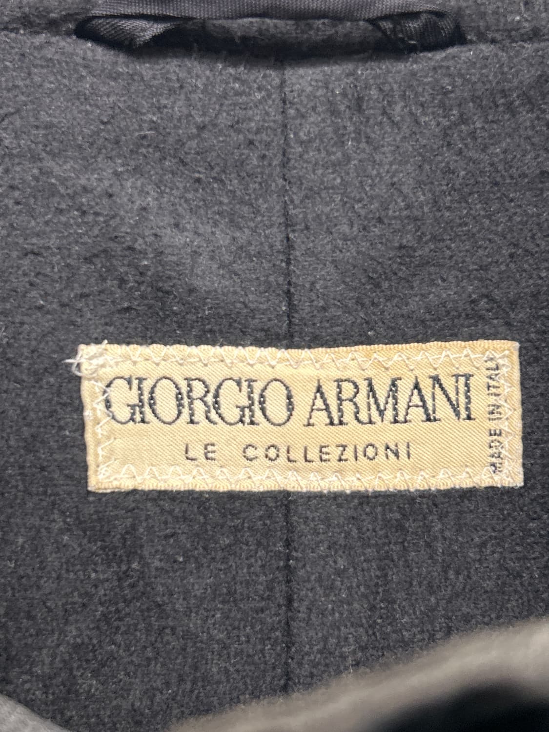 90-00s 아르마니 르 꼴레지오니 후드코트 상품이미지3