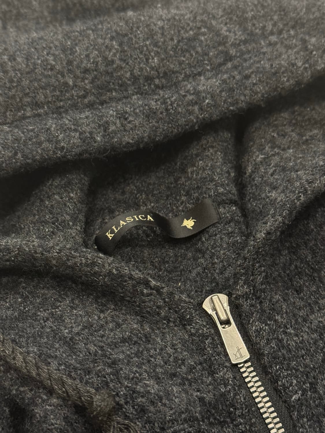 Klasica 울 후드 집업 상품이미지6