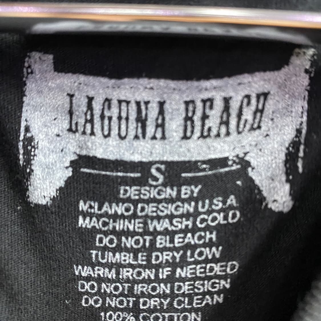 LAGUNA BEACH 타이다이 슬림핏 펑크룩 반팔 B4864 상품이미지5