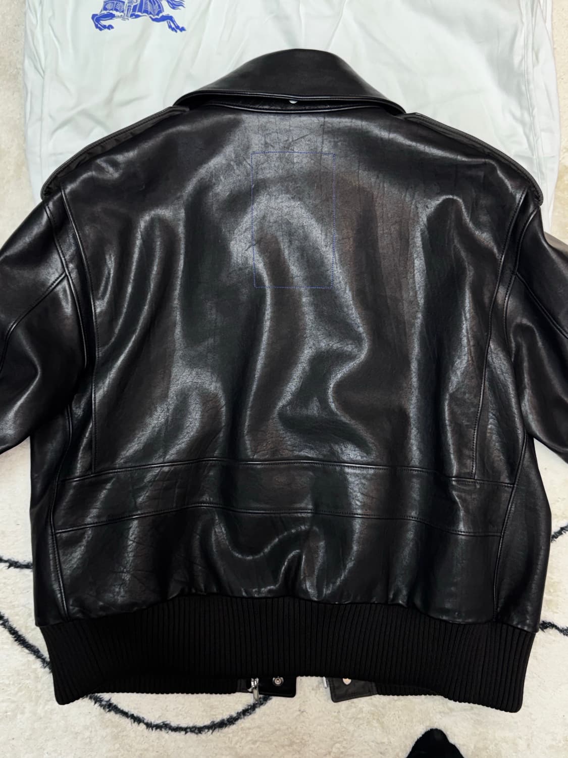 버버리 가죽 자켓 Burberry Leather 상품이미지6