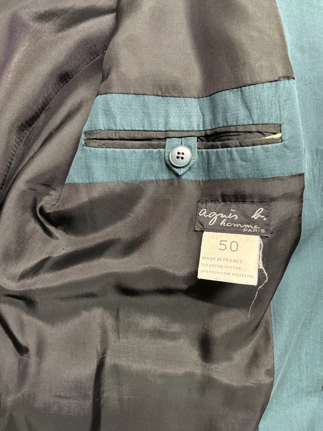 90's 아네스베 옴므 블레이져 상품이미지8