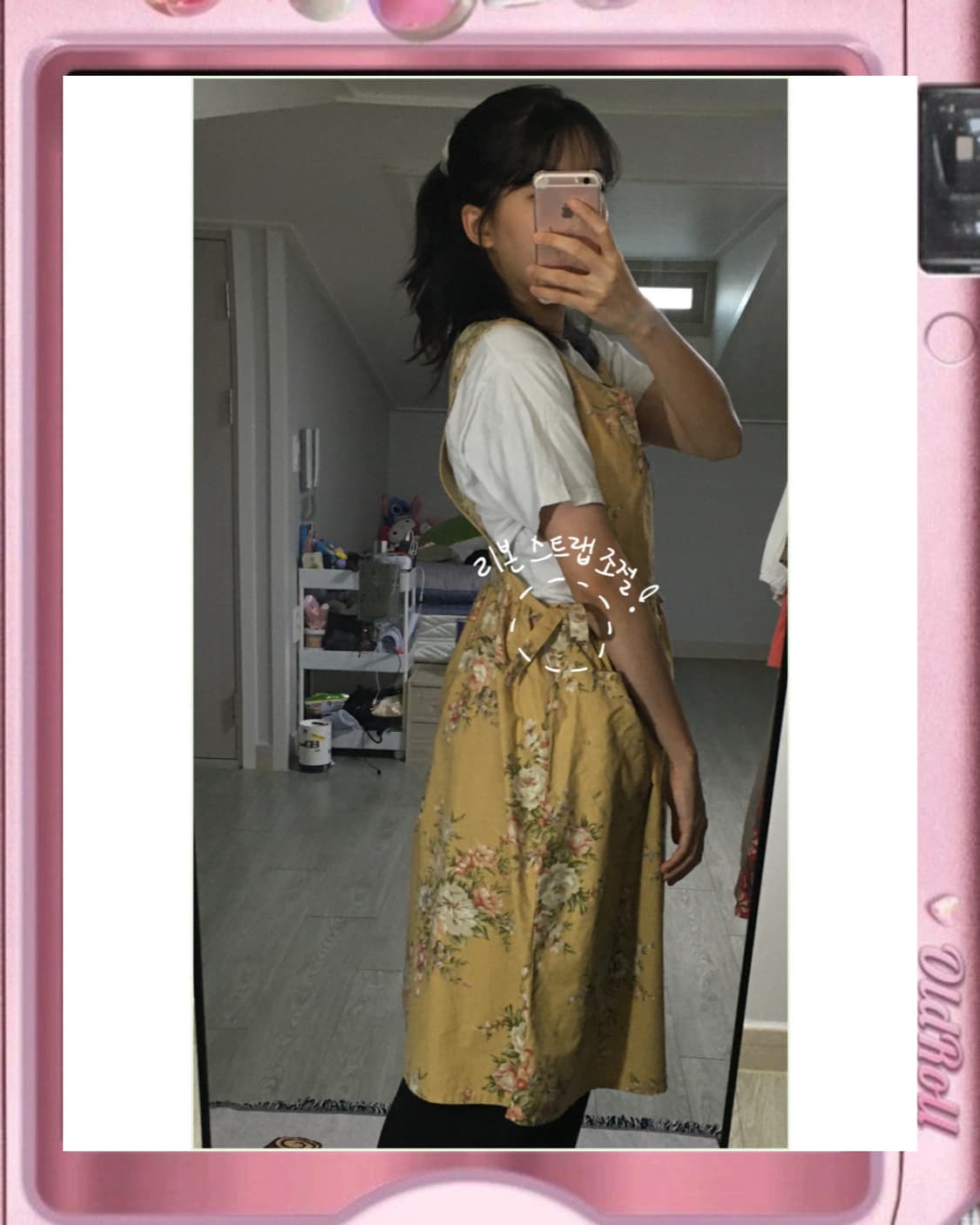 허니 플라워 에이프런 원피스🍯🐝 상품이미지2