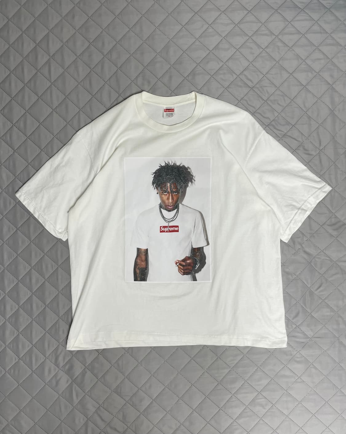 슈프림 NBA 영보이 반팔 티셔츠 화이트 상품이미지1
