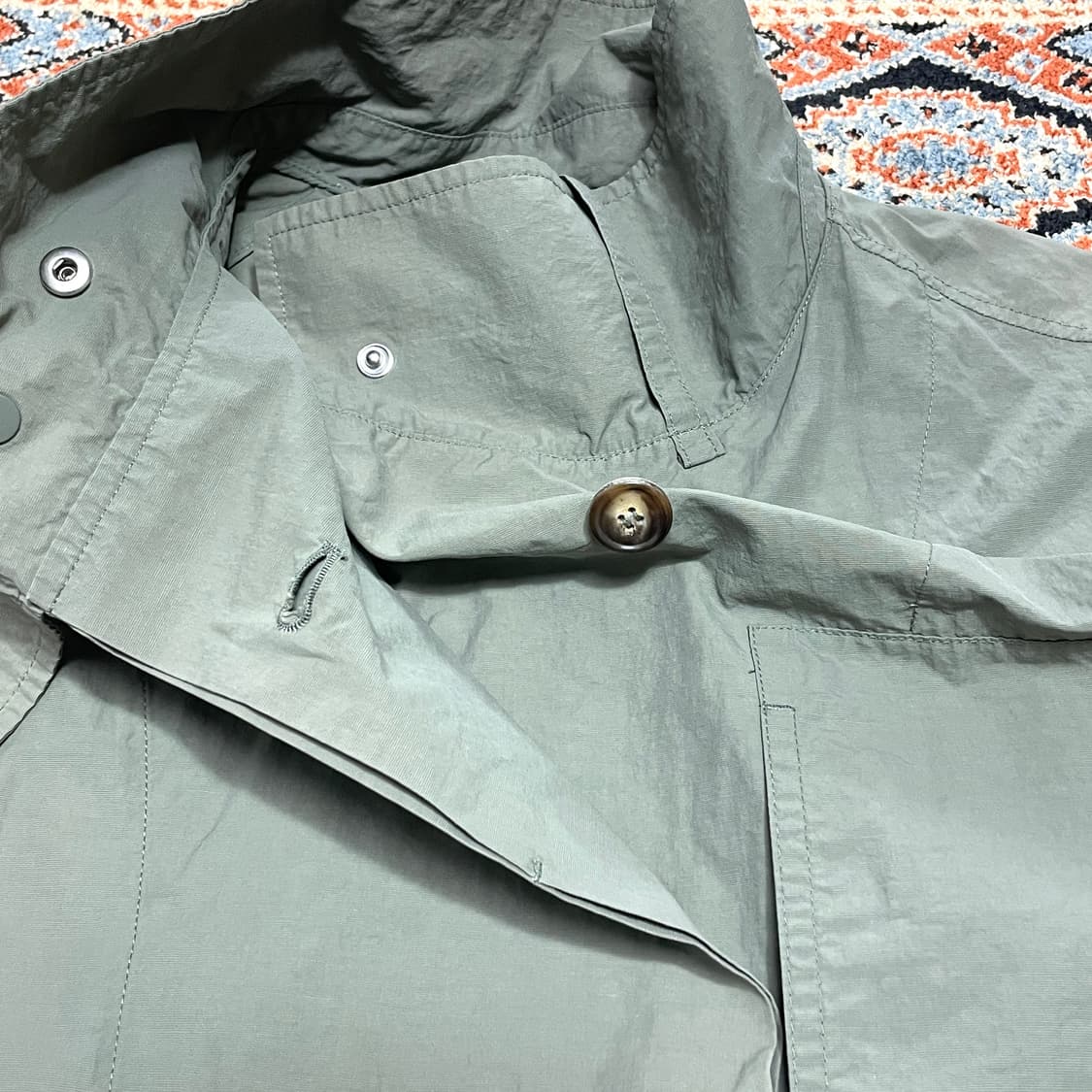 시스템 카키 오버핏 야상 자켓 여성FREE 상품이미지5