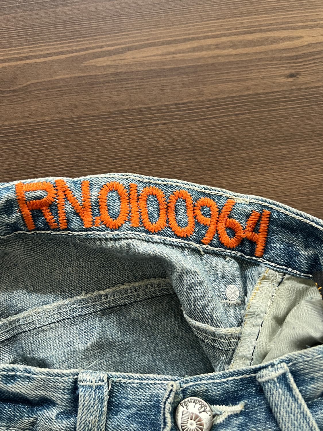 Akademiks 아카데믹 올드스쿨 프린팅 힙합 데님 팬츠 상품이미지7