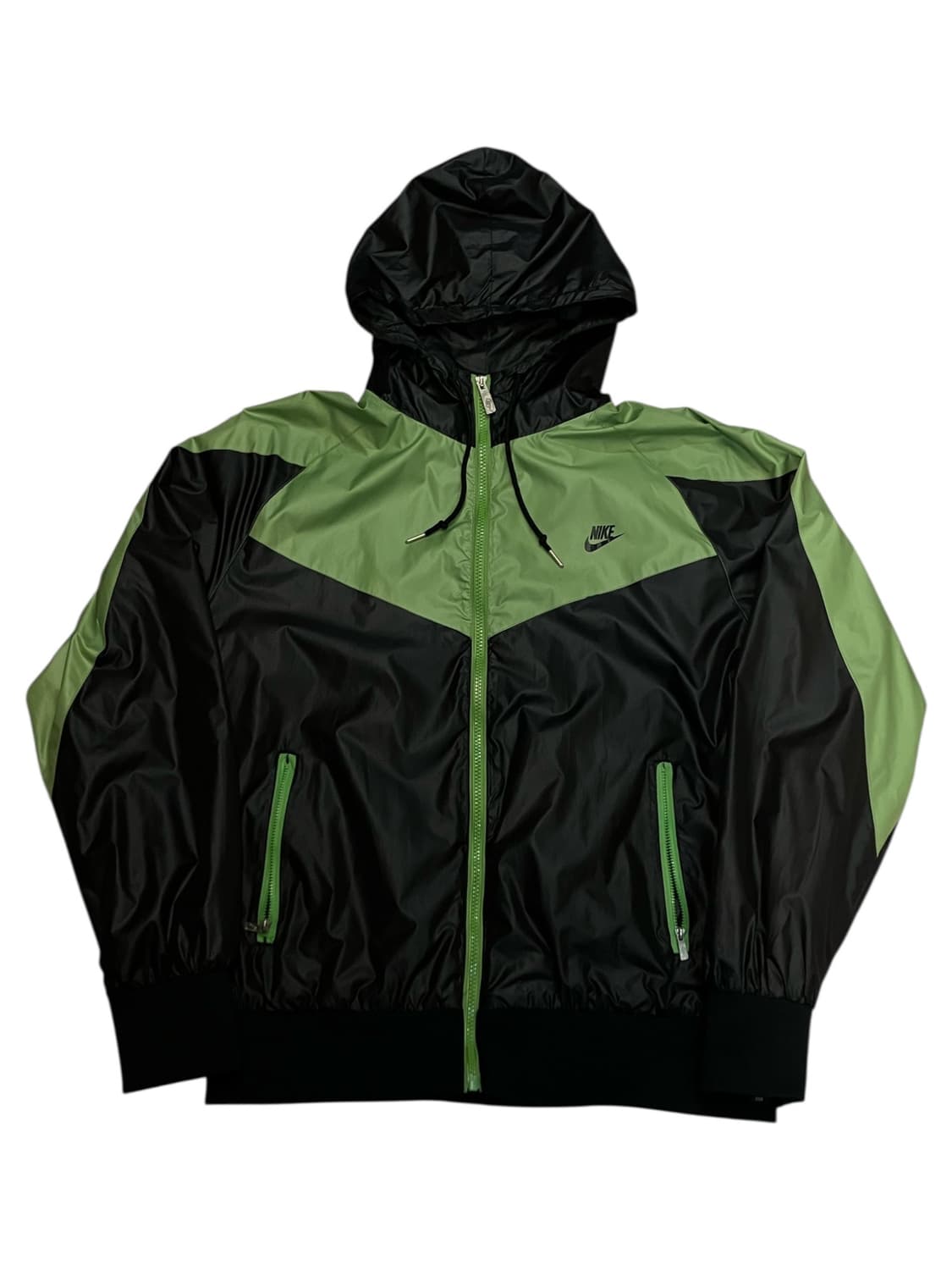 나이키 바람막이 블랙 그린 XXL   #csz2409 상품이미지3