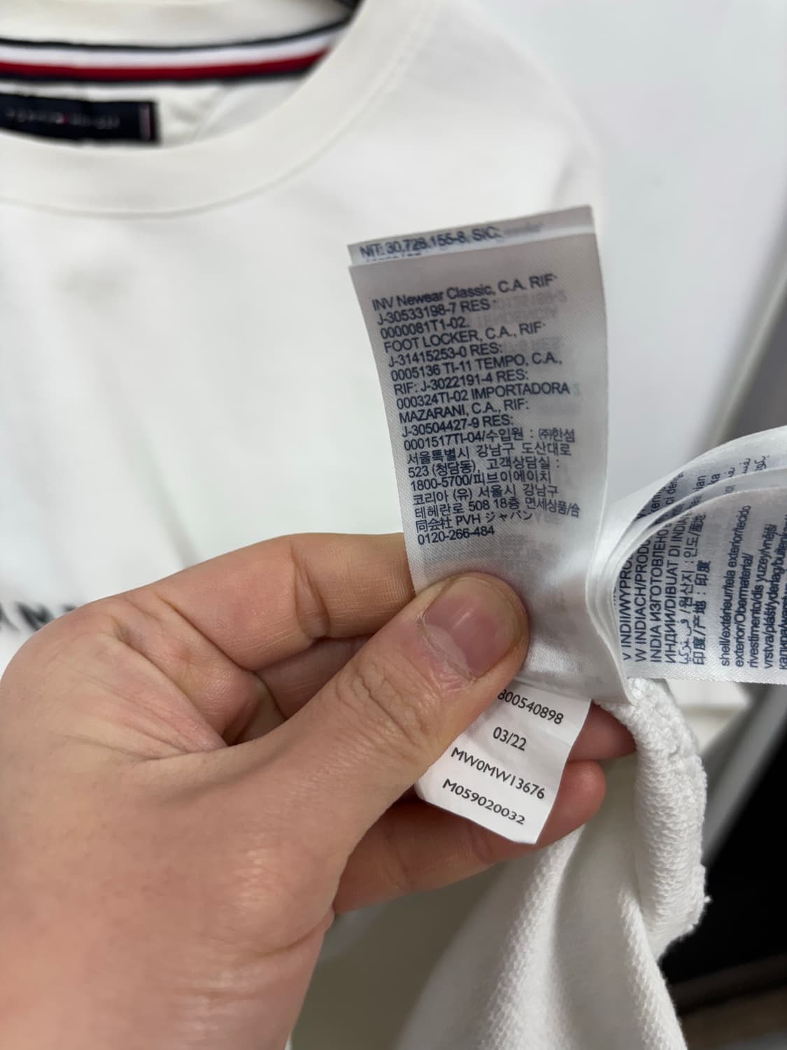 타미힐피거 맨투맨 상품이미지6