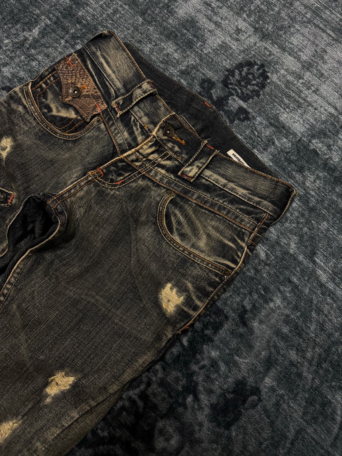 Semantic design 00s archive python boots 상품이미지3