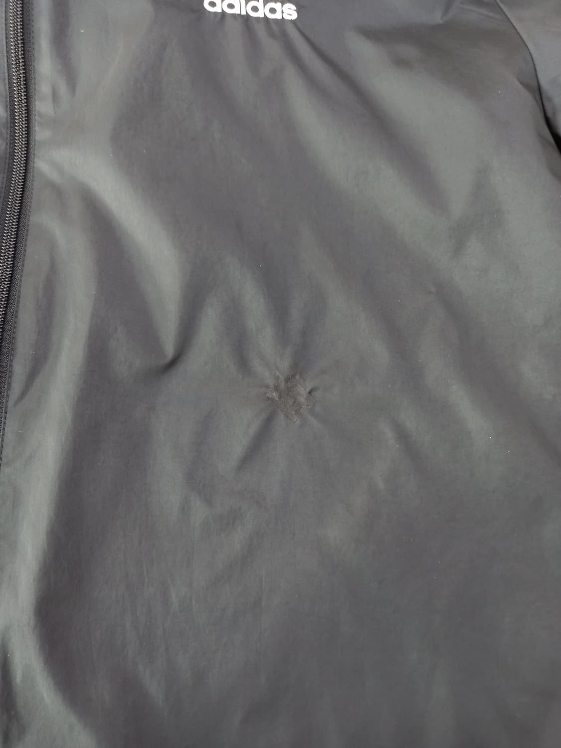 XL105 adidas 봄여름용 바람막이 후드집업 블랙 XL-452 상품이미지8