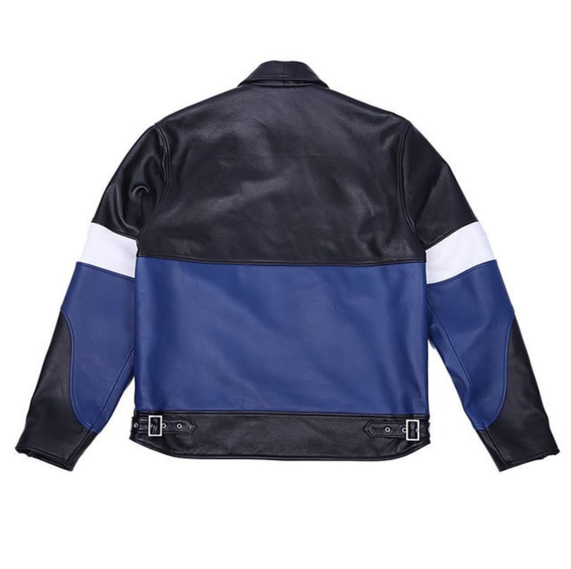 [L] TAEWOO 배색 가죽 자켓 상품이미지2