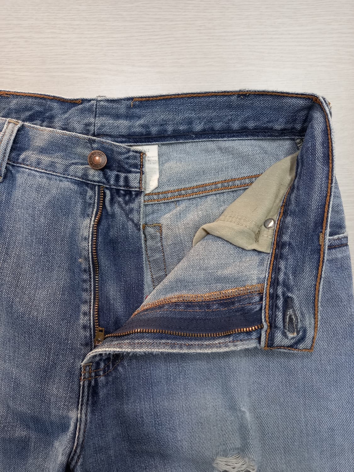 30 90's OLD NAVY Mexico 하이웨이스트 일자진30-202 상품이미지6